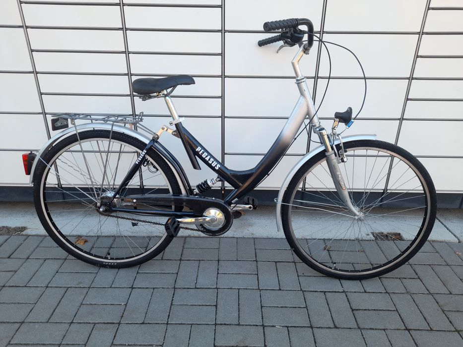 Rower holenderski Pegasus Shimano Nexus 7 full amortyzacja 28" IGH