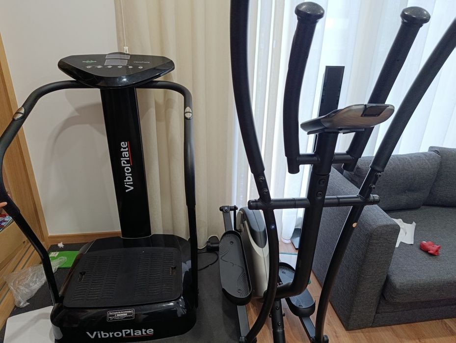 Vibroplate e elíptica