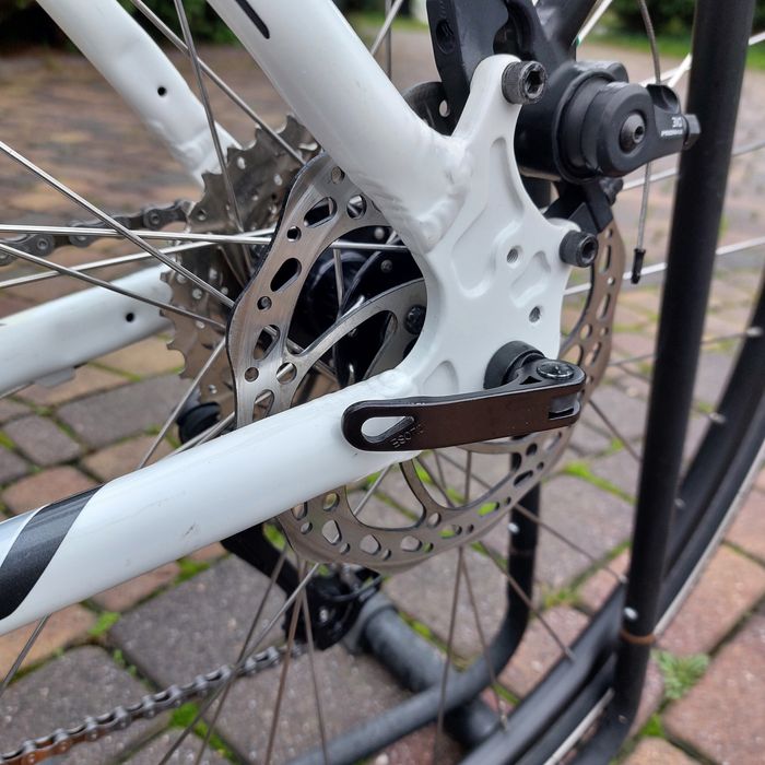 Jak Nowy Rower Merida Crossway 40 r. L 52cm Shimano Altus 3x9 Biały