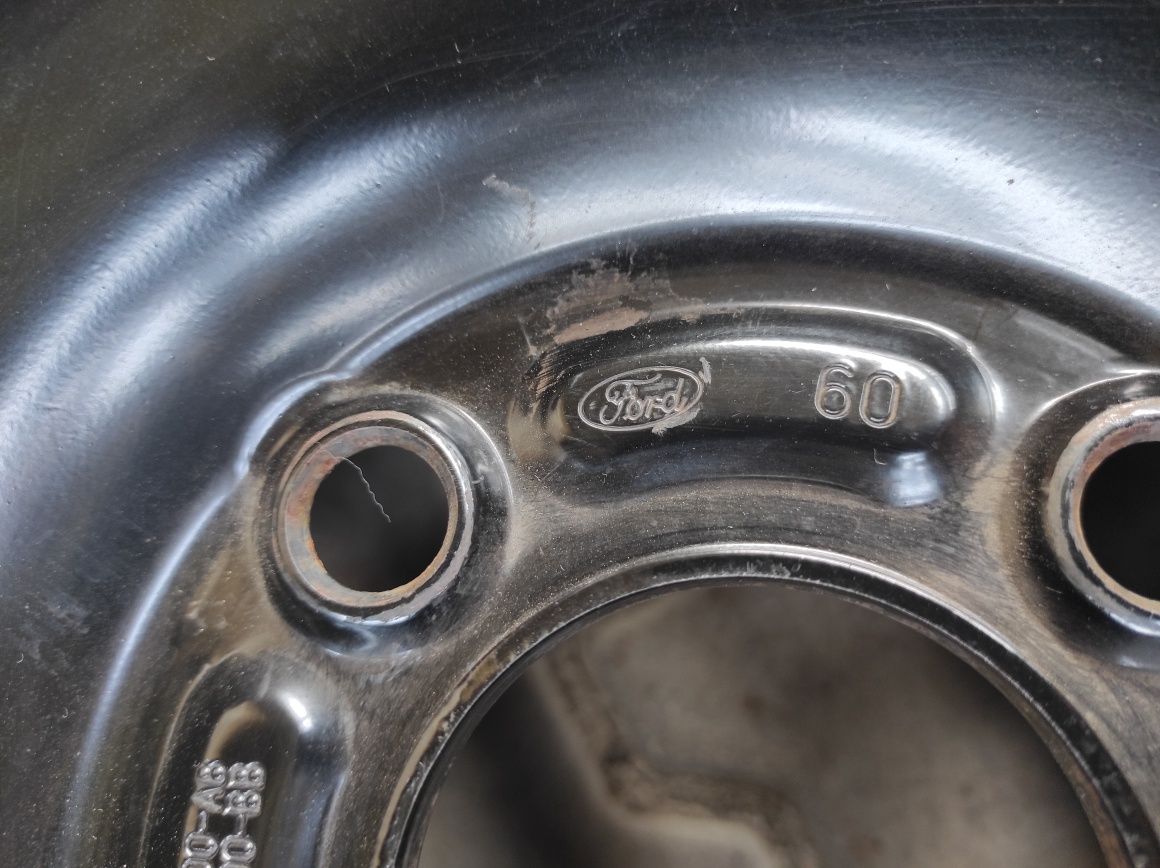 Felgi stalowe 6x15 cali 4x108 ET37.5 Ford EcoSport Fiesta KA#4423