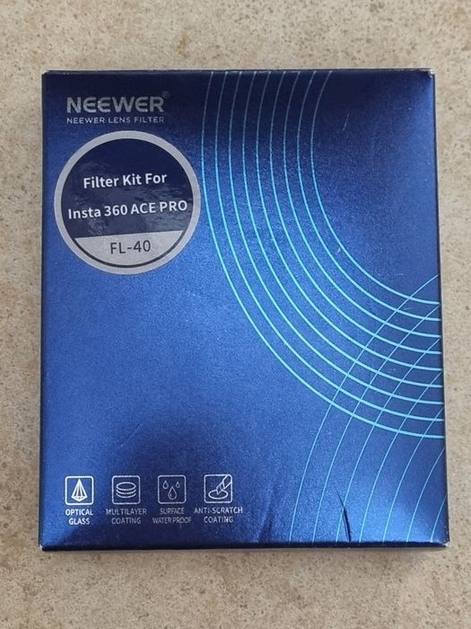 Набір фільтрів для Insta 360 ACE PRO NEEWER FL-40 (PL+ND16+ND32+ND64)