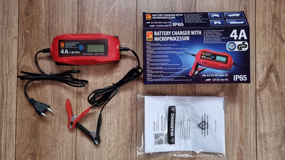 Новий інтелектуальний зарядний пристрій для різних типів АКБ 6-12V