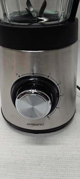 Blender Kielichowy Stojący Ambiano 600W 1,5L Szklany Kielich