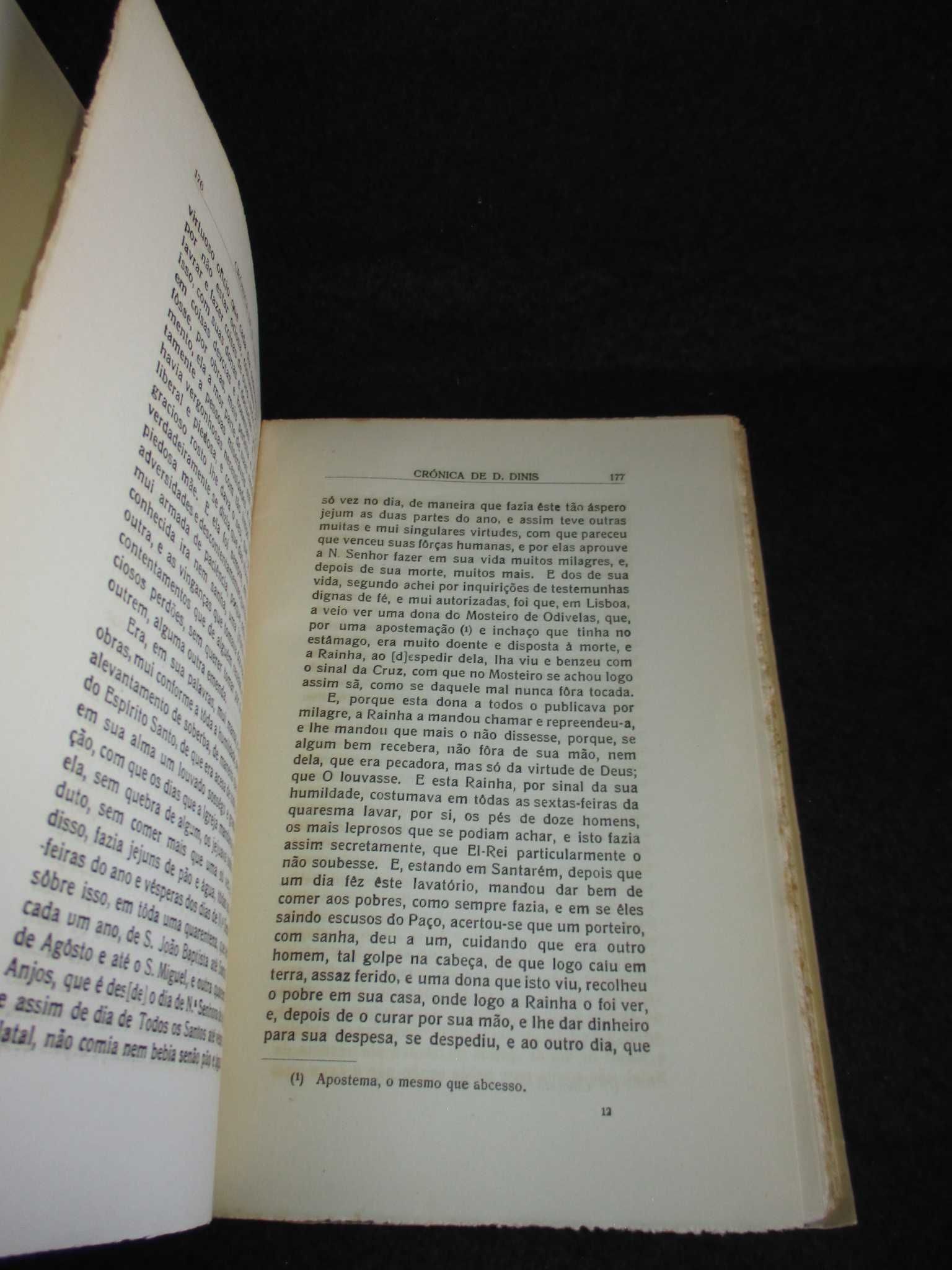 Livro Crónica de D. Dinis Rui de Pina Série Régia