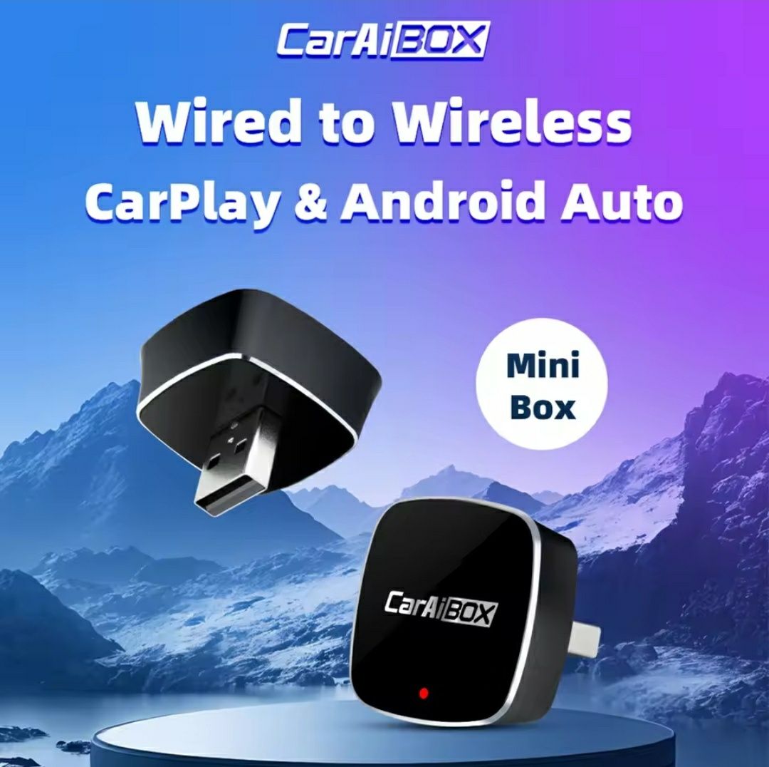 Бездротовий адаптер CarPlay & Android Auto – 2в1 Smart Box