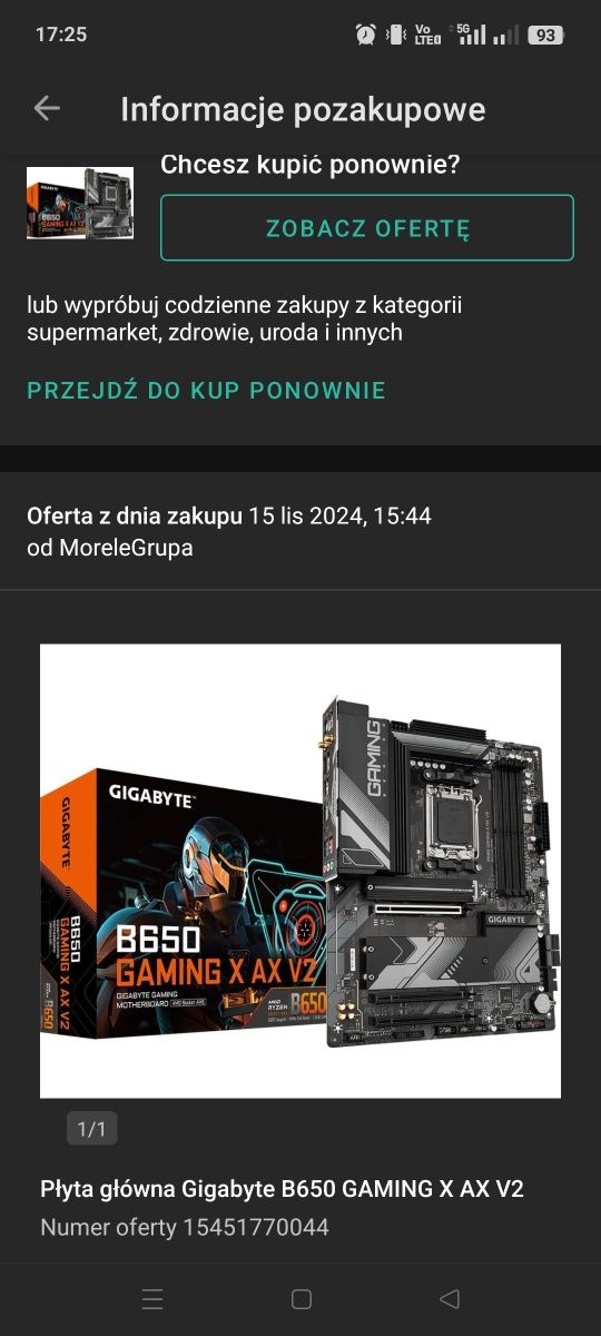 Gigabyte B650 Gaming X AX V2 AM5


Gigabyte B650 GAMING X AX V2


Giga