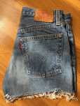 Calções de ganga mulher Levi’s 501 tamanho XS