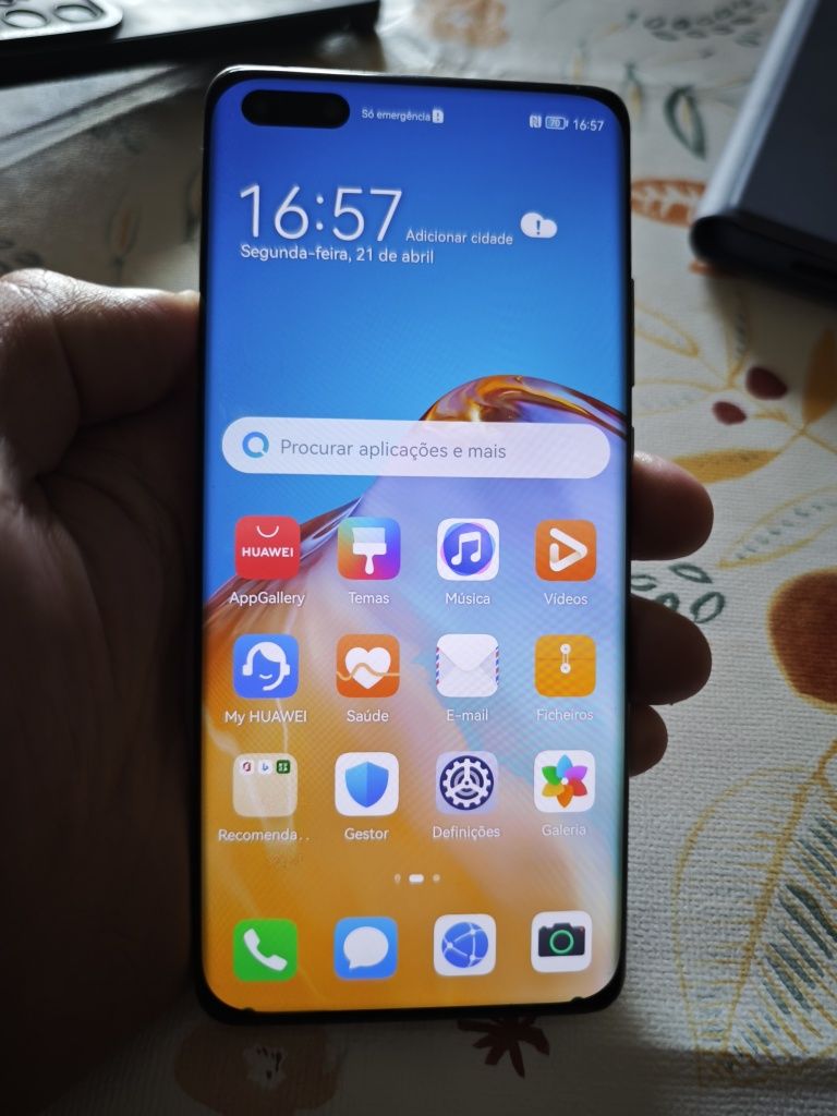 Huawei p40 pro silver