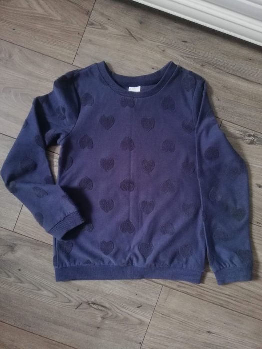 Bluzka, t-shirt dziewczęca C&A  rozmiaru 128