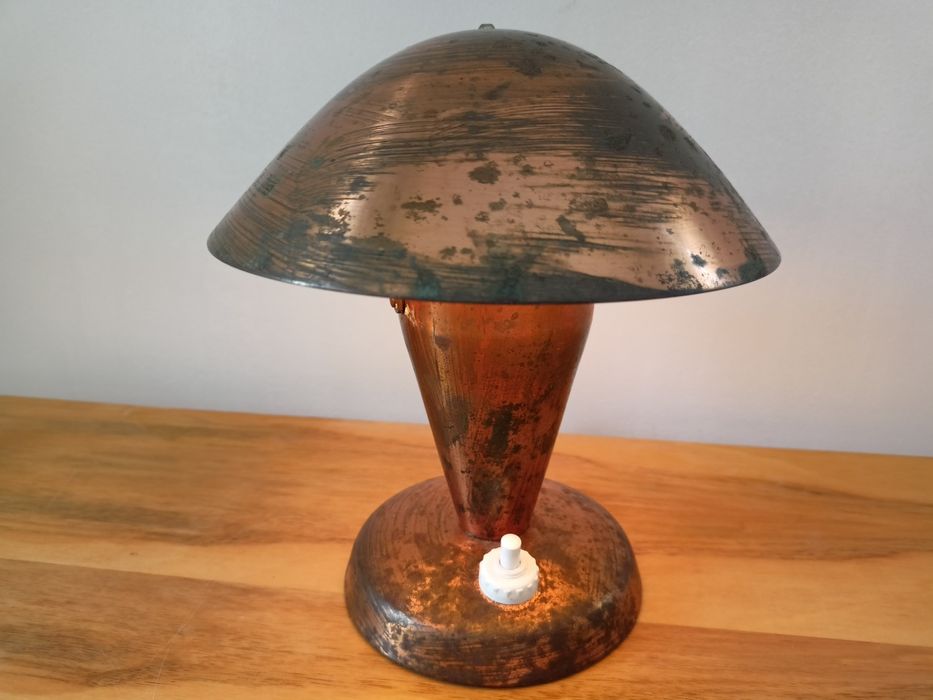 Stara lampka nocna, grzybek / Napako, Elektrosvit, Josef Hurka, antyk