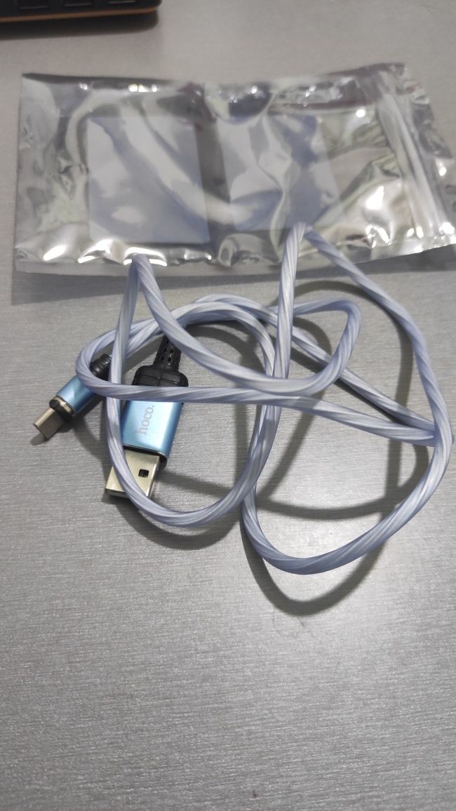 Магнітний кабель для заряджання USB Type C