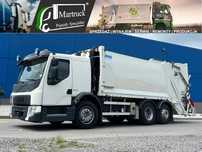Volvo FE 6x2 śmieciarka dwukomorowa z zasypem 120-1100L sprzedaż wynajem, serwis, gwarancja