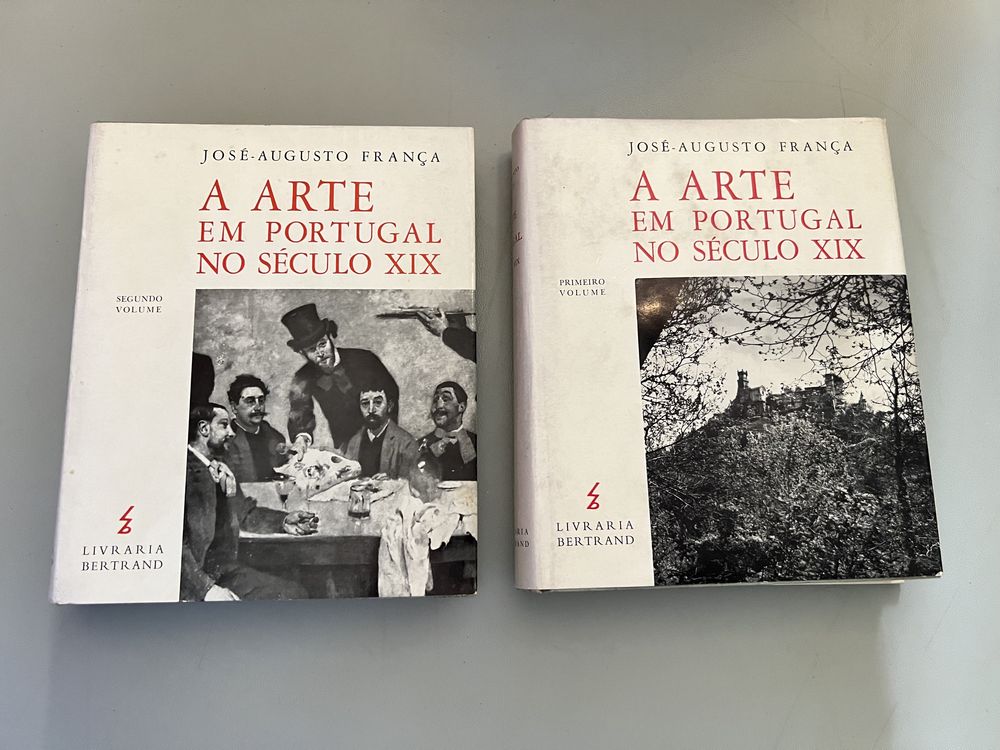 Coleção 2 livros “A arte em Portugal no século XIX”