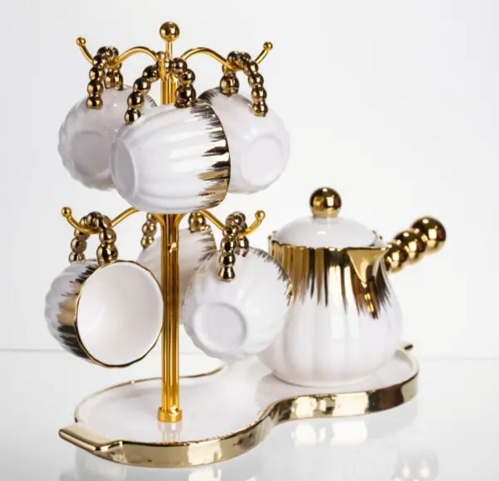 Набір для кави по турецькі порцеляновий 6 персон. 3 моделі.