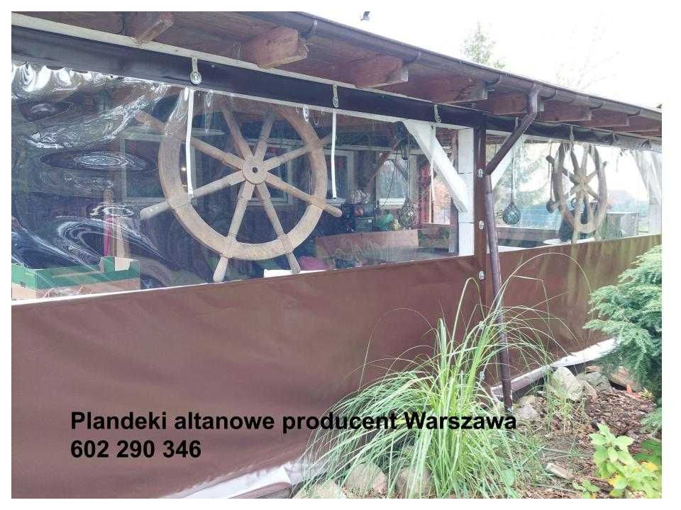 Plandeka na zadaszenie tarasu, przezroczyste plandeki na zamówienie.