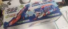 Nowy gigantyczny dinozaur t-rex transporter zabawka tor jak hot wheels