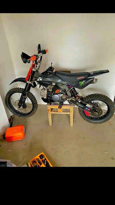 vendo ou troco mota pit bake 140