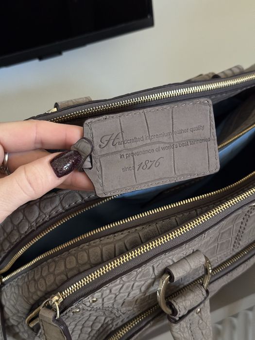 Шкіряна сумка Lancel франція ексклюзив