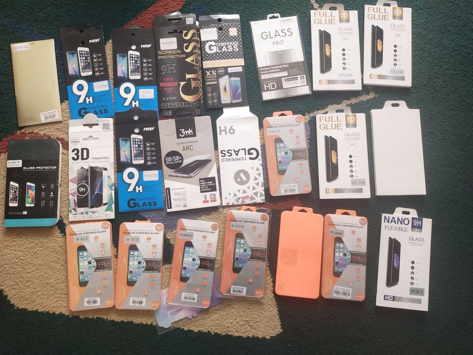 Szkła hartowane rozne