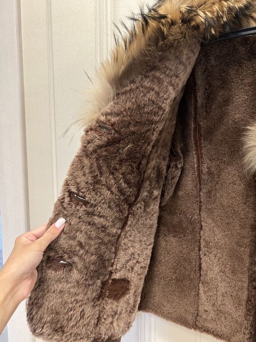 Зимова жіноча дублянка / парка / зимняя женская дубленка