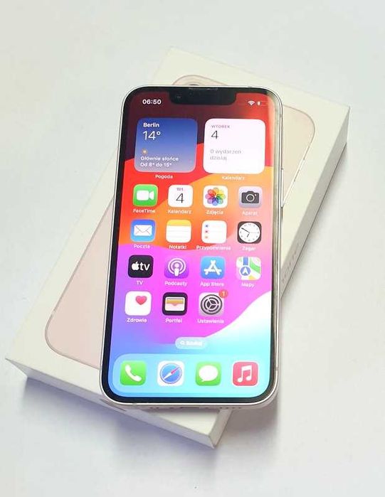 Telefon Iphone 13 mini Zadbany Komplet 128 GB