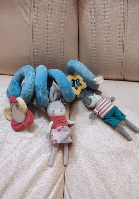 Спіраль іграшка на коляску ліжечко