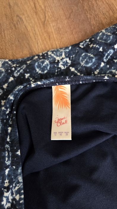 Majtki kąpielowe wysoki stan Ocean Club 40 damskie