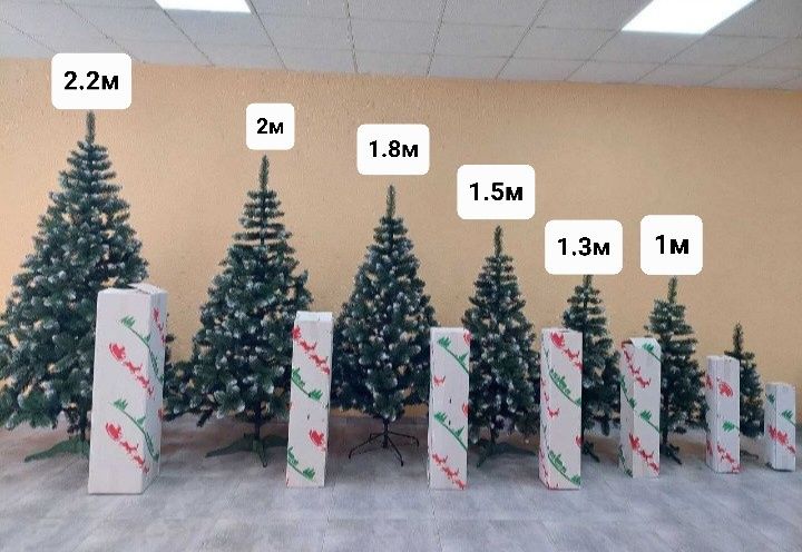 Искусственная елка с белыми кончиками Европейская Королева ТОП продаж