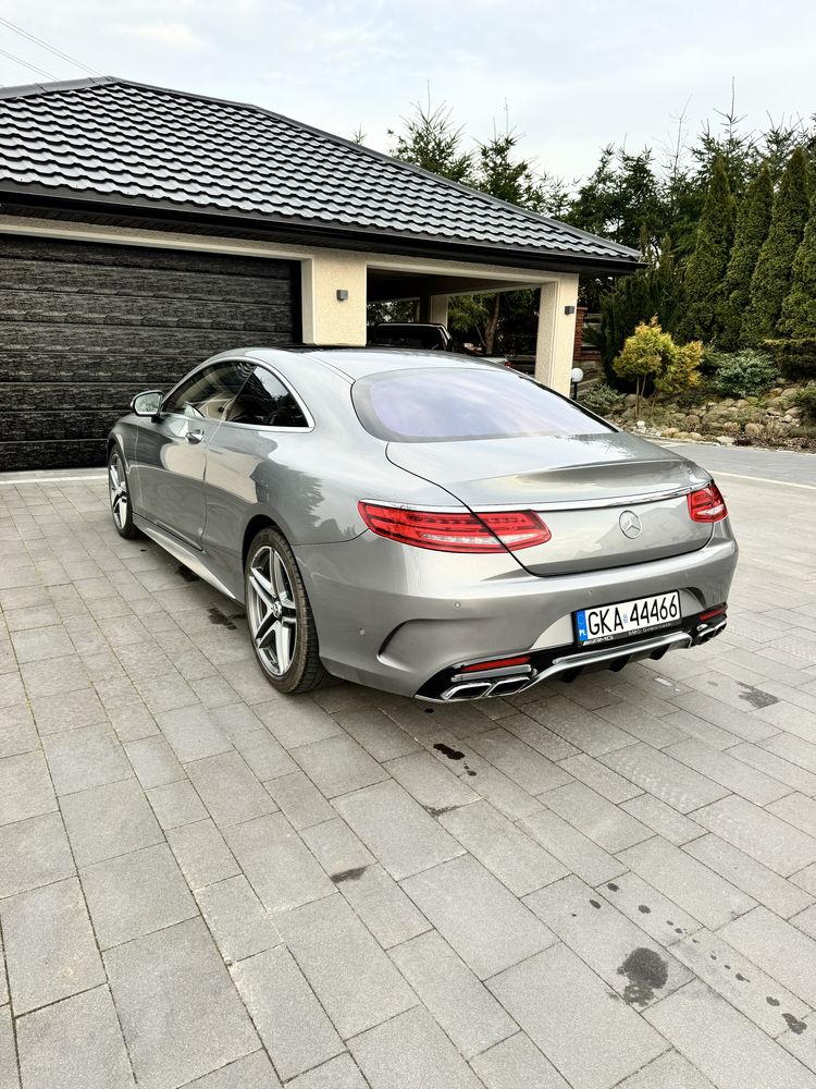 Mercedes klasy S coupé AMG