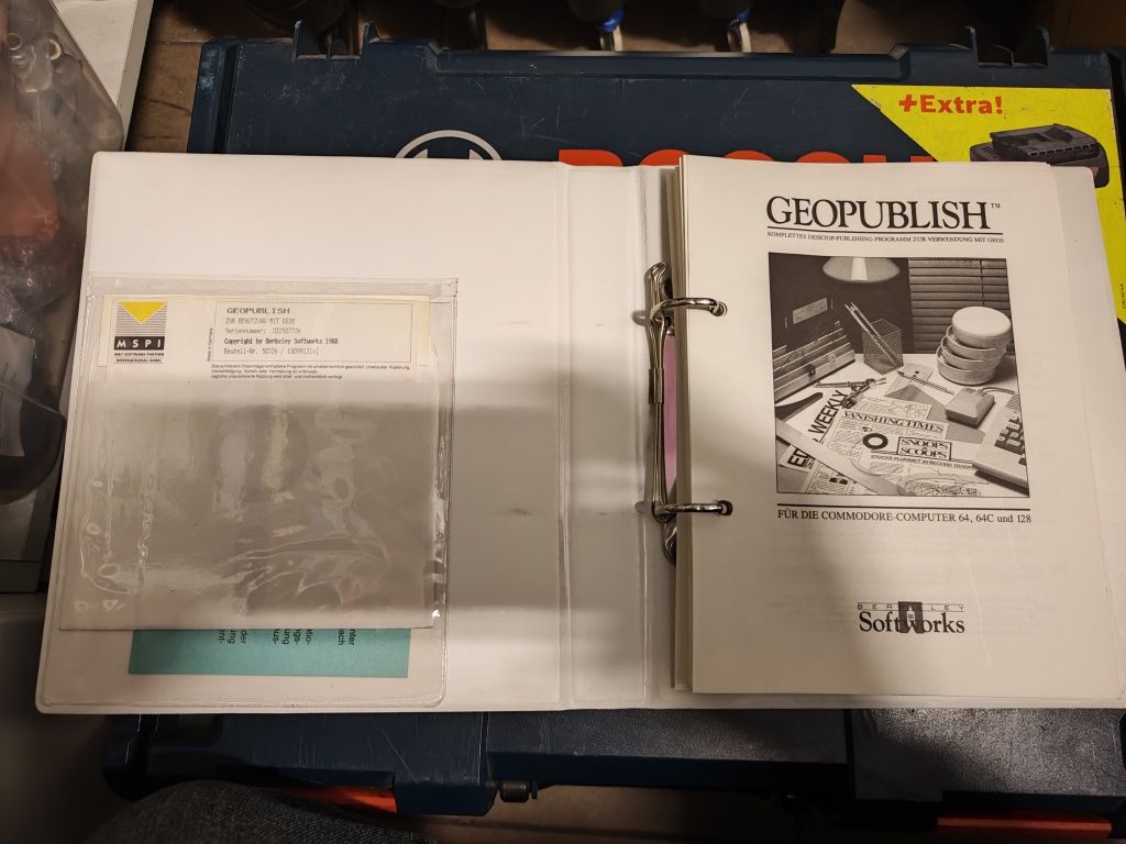 Commodore Geos  2.0 + Publish + Geos 1.5
