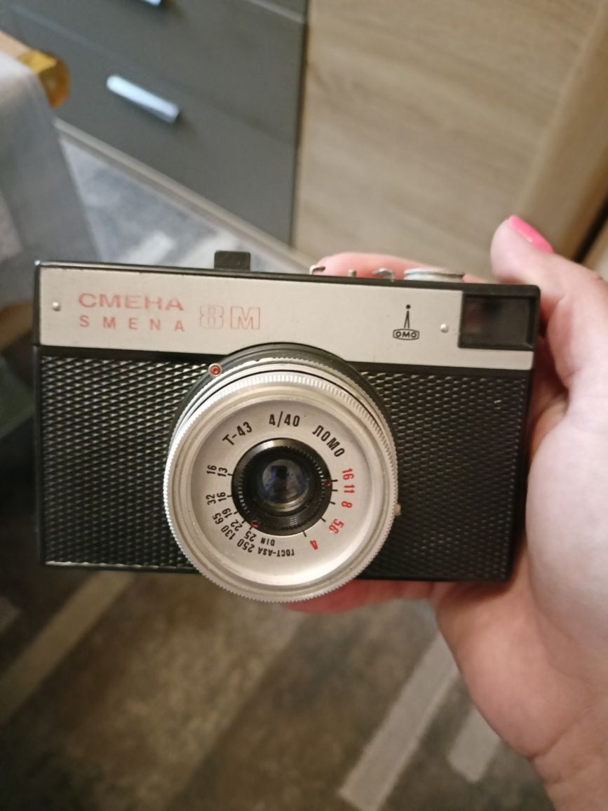 10 aparatów+ kamera JVC+ lampy