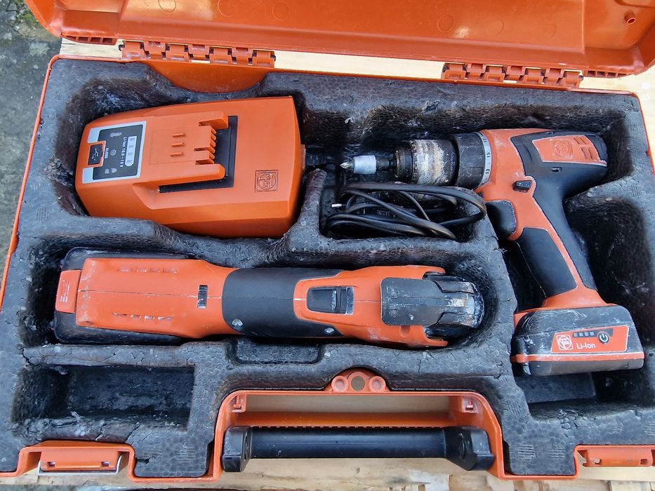 Zestaw fein AMM300Plus fein ABSU12 wkrętarka I wielofunkcyjne