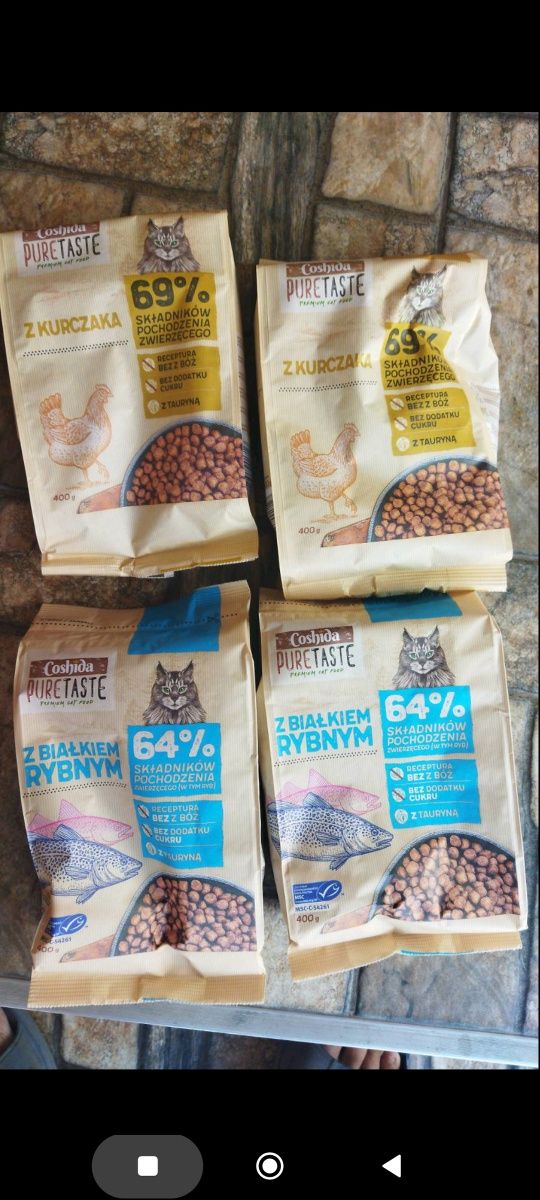 Whiskas, Puffi, cohiga, Purina one