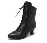 ErikenUrben 42 Steampunk Damskie buty w stylu wiktoriańskim w stylu vi