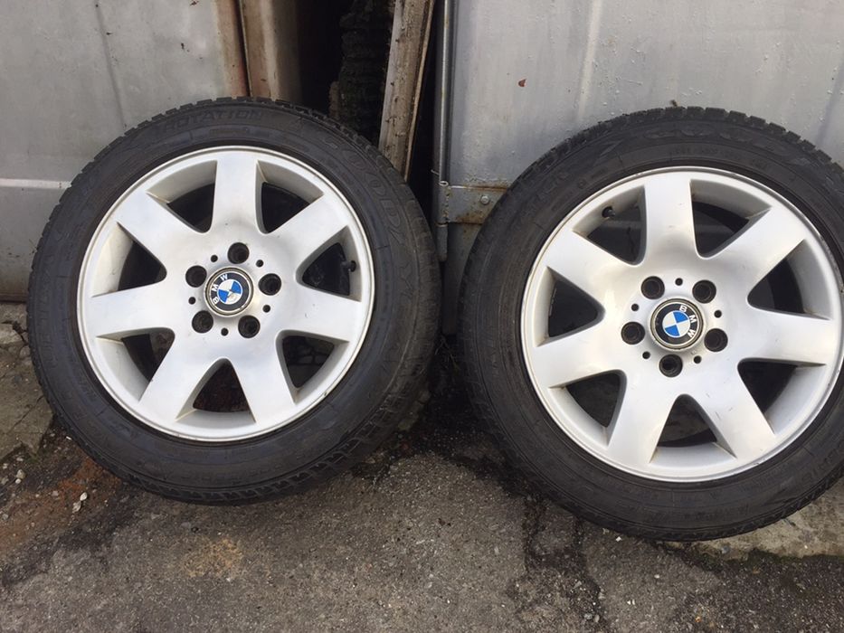 Диски BMW R16 45й стиль / зимняя резина Fulda/Goodyear