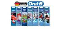 Дитячі змінні насадки Oral B Braun Cars Тачки Русалки Принцеси Машинки