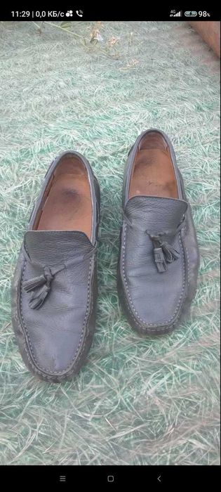 Мокасины натуральная кожа Италия и хэнд мэйд Обмен на смартфон картины