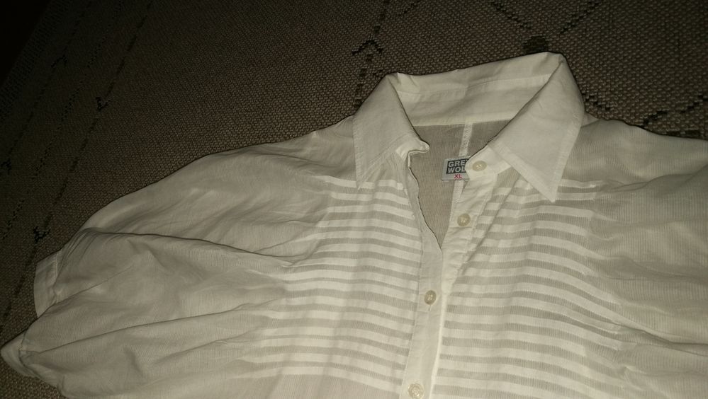 Bluzka, koszula bawełniana mgiełka L