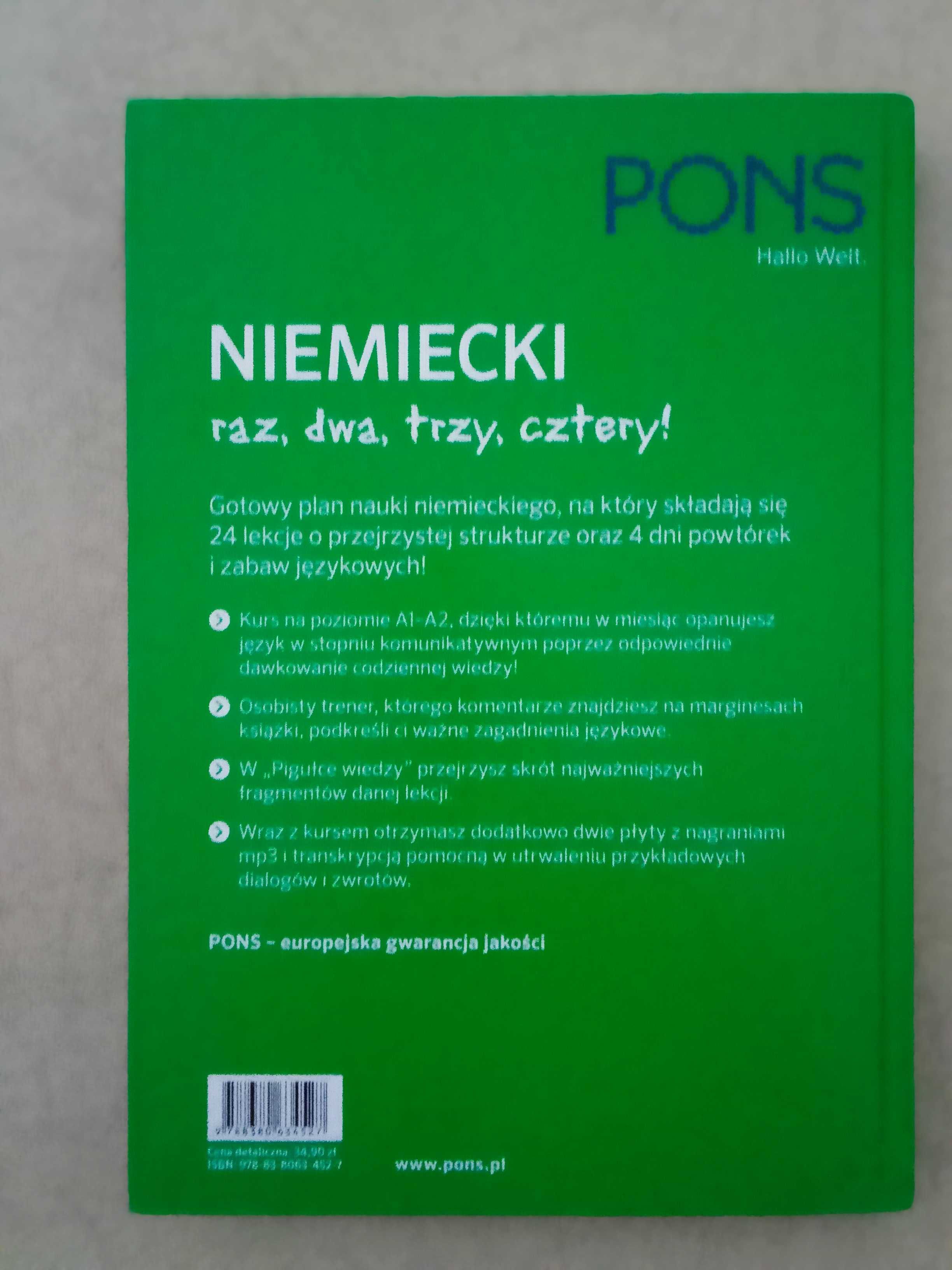 Niemiecki. Raz, dwa, trzy, cztery! Kurs nauki języka w cztery tygodnie