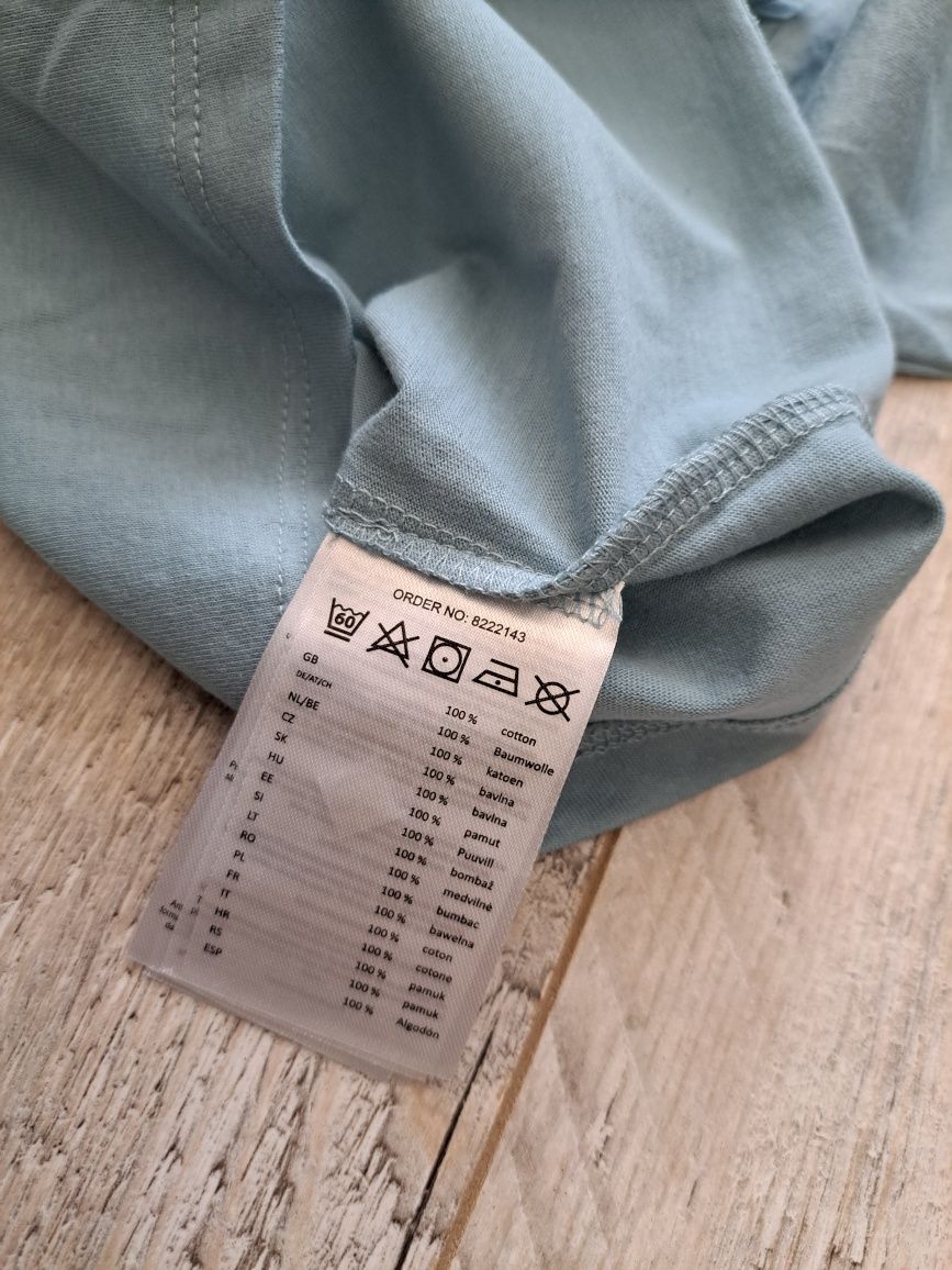 T-shirt/ bluzka niemowlęcą dł  rękaw,  Miś, wiewiórka - rozm 68