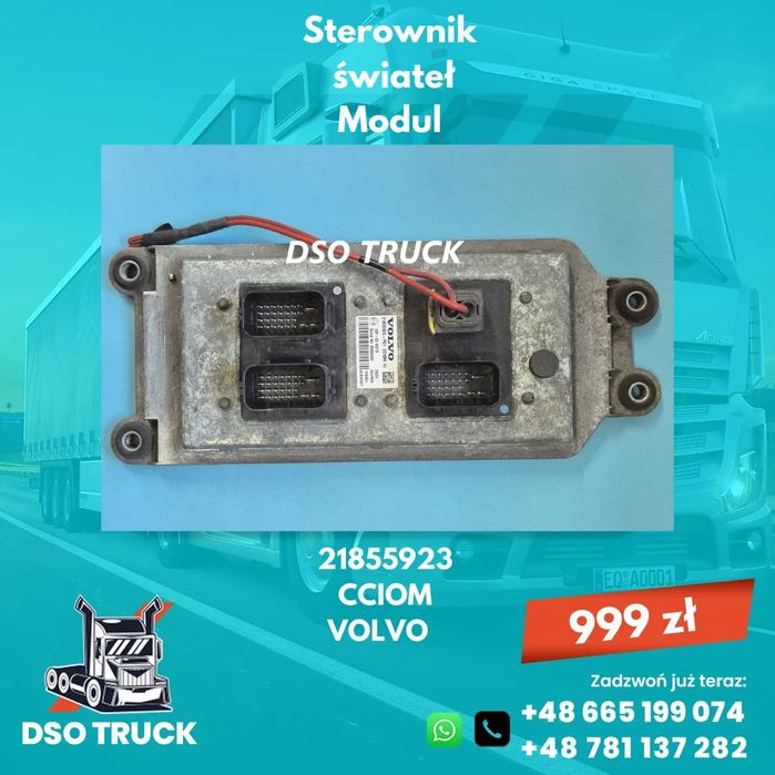 Sterownik swiatel Modul 21855923 CCIOM VOLVO