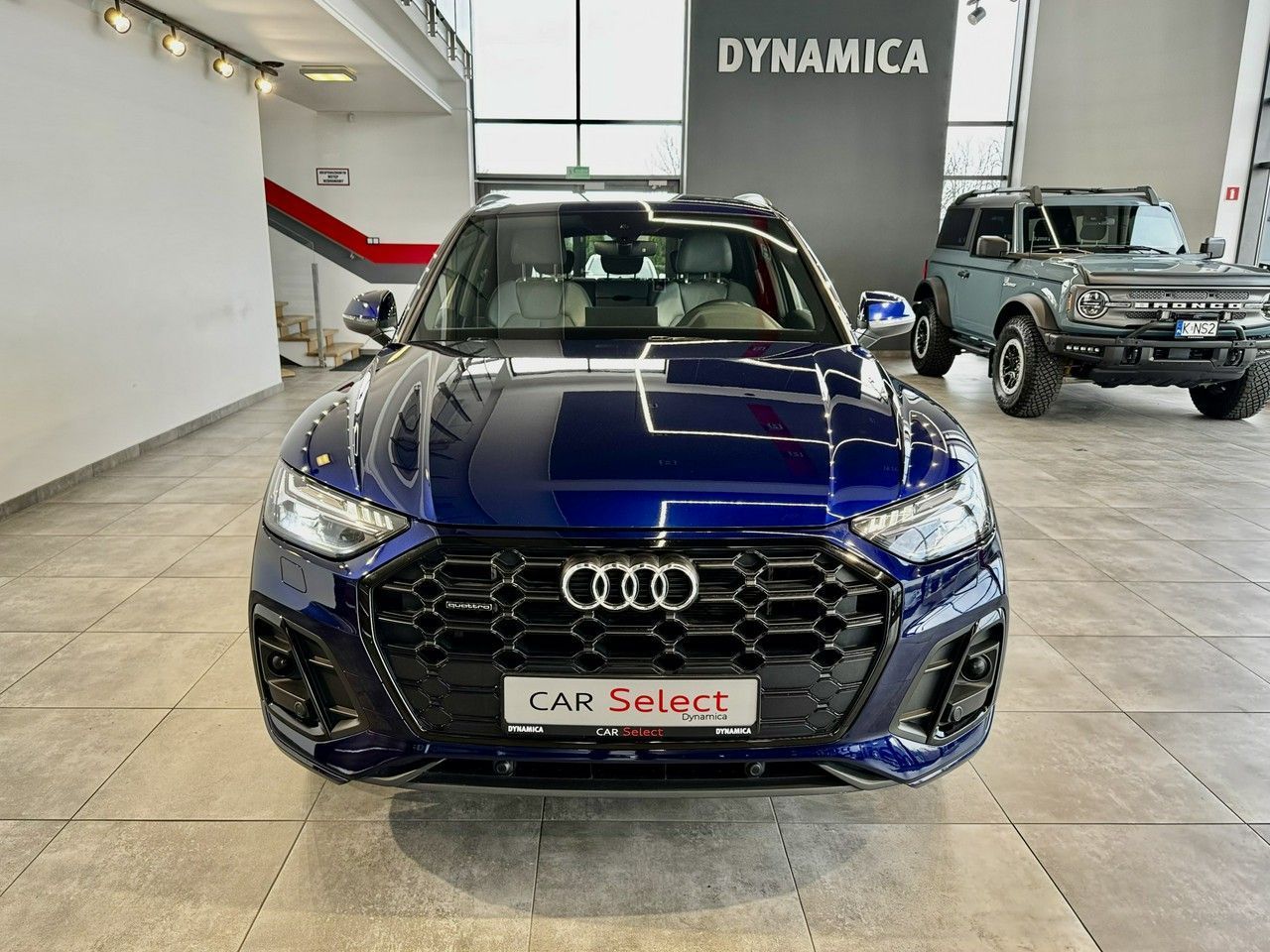 Audi Q5 S-line 50TFSI e 299KM S-tronic quattro 2021 r., salon PL, I wł., VAT