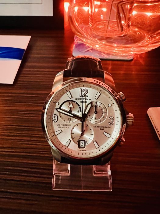 Zegarek męski Certina DS Podium Big Size Chrono GMT C001.639.16.037.00