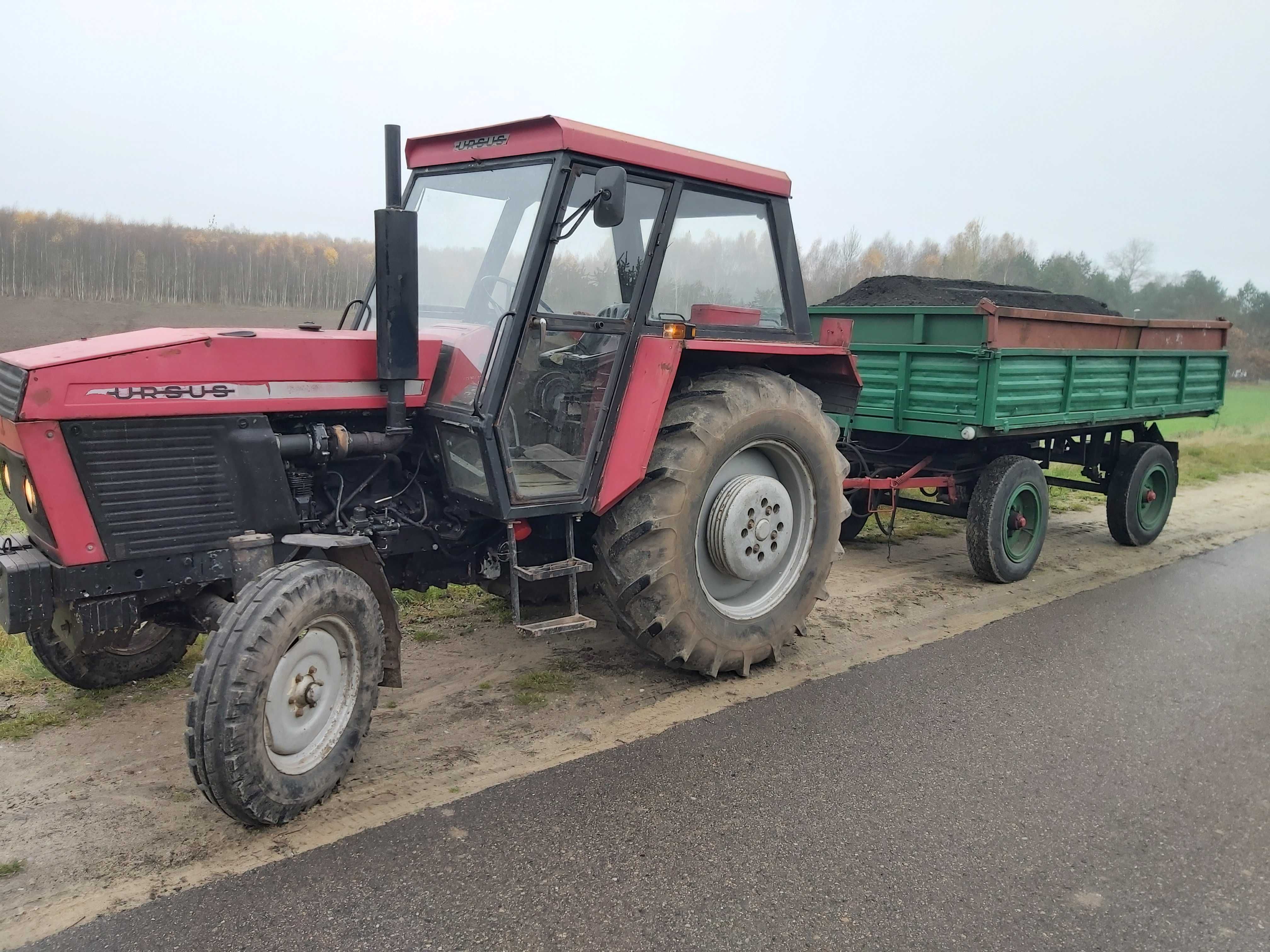 Transport  Traktorem  Prace  polowe  usługi  ITD, Zapraszam