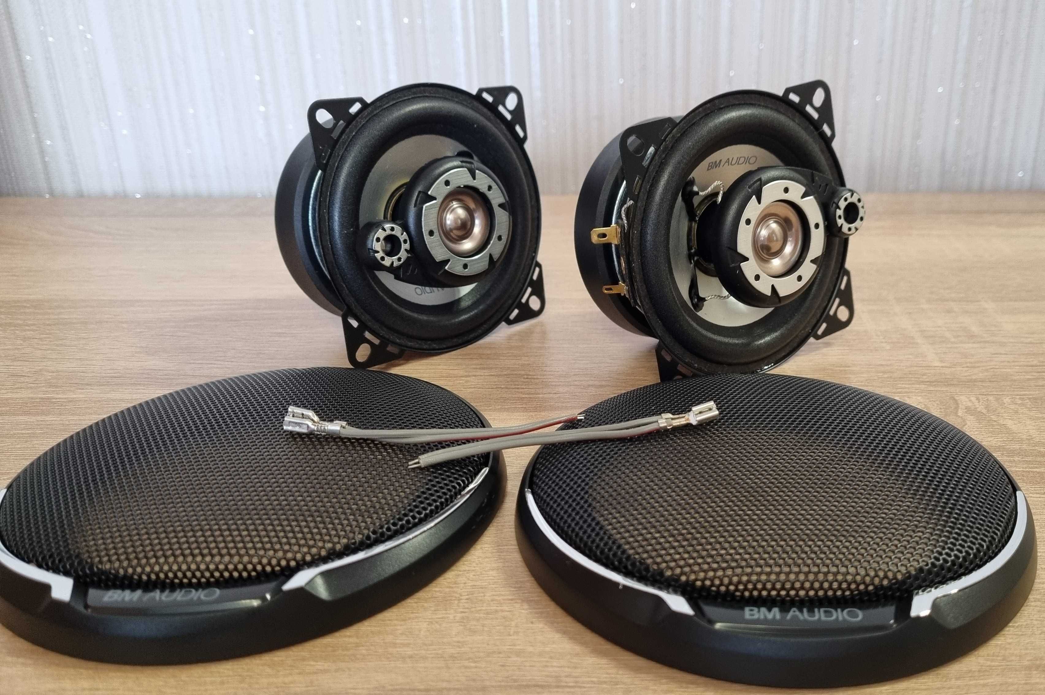 Автомобільні колонки 10см boschmann audio 270w круглі 4836xr