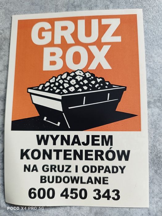 Wywóz gruzu ,ziemi