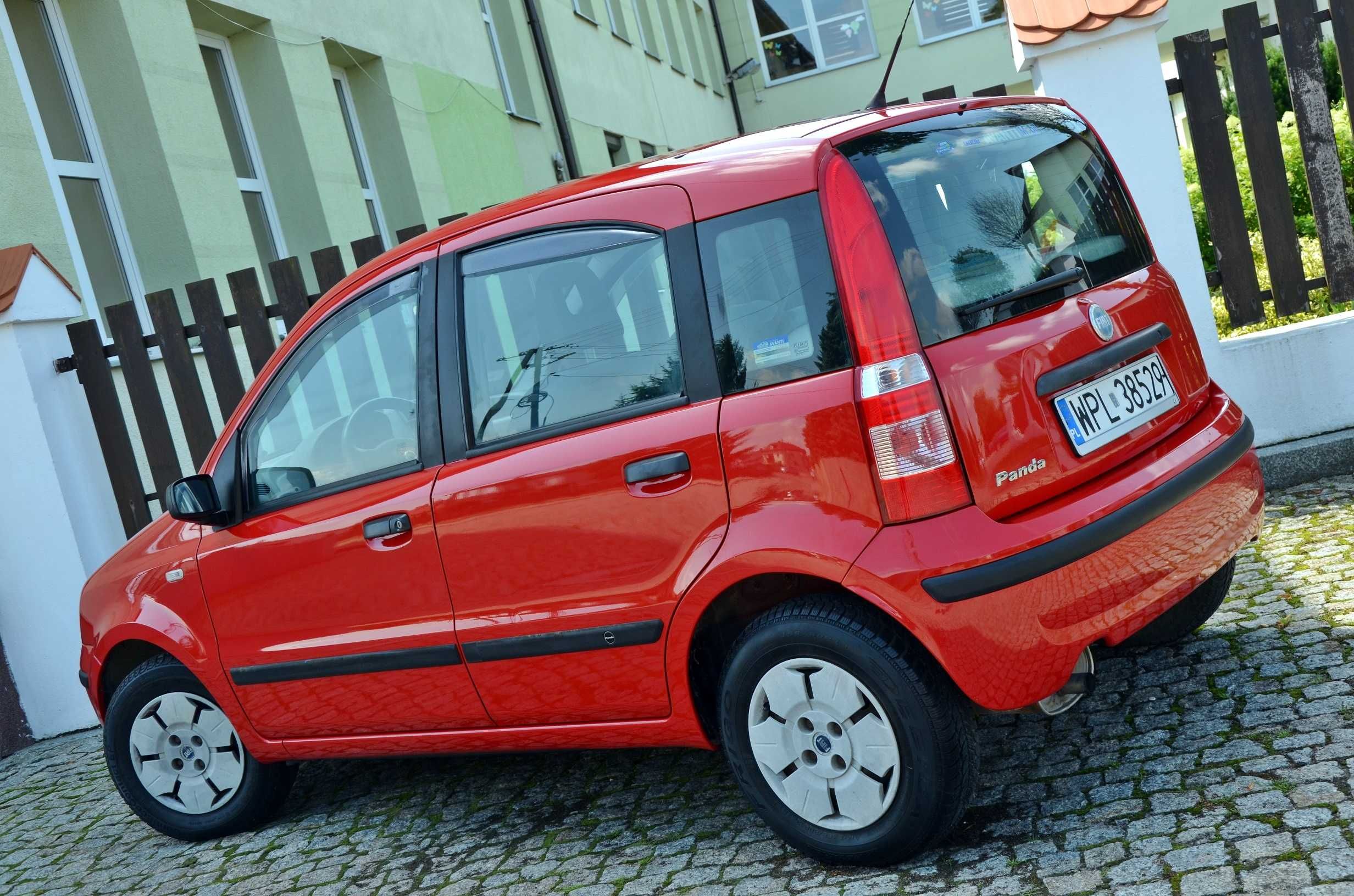 Fiat Panda 1.1 benzyna # wspomaganie CITY # czerwień # Okazja!