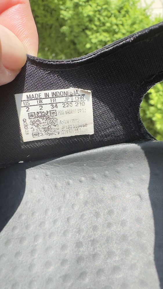 Adidas оригінал бу 34р босоніжки сандалі