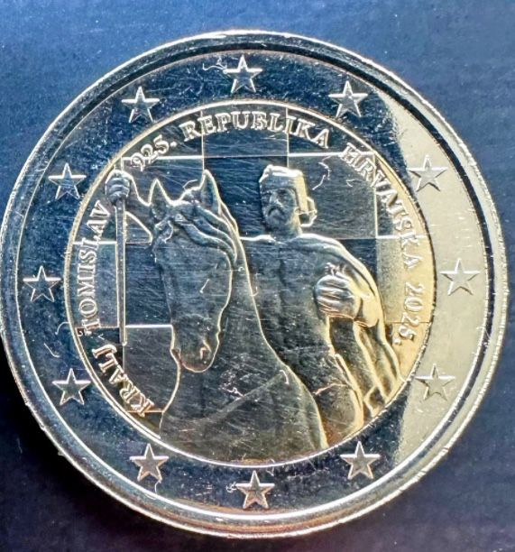 Moeda unc Croacia 2025