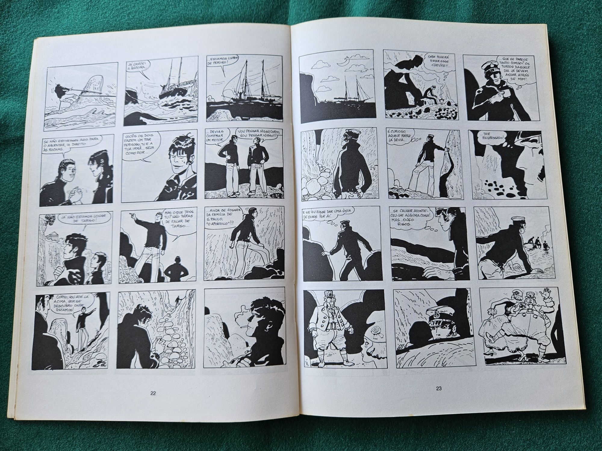 Hugo Pratt - Corto Maltese - A Casa Dourada de Samarcanda - Edições 70